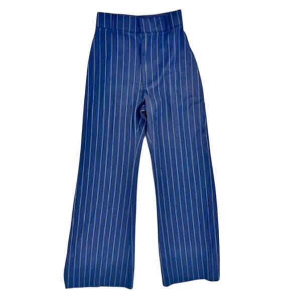 Free People Striped Trousers Pants Size 2 - Picture 1 of 5